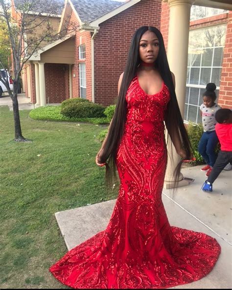 prom makeup red dress|red prom dress black girl.